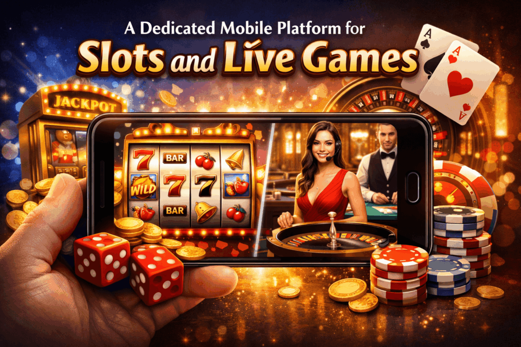 A Dedicated Mobile Platform for Slots and Live Games