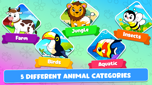Animal Coloring Games for Kids - Tangkapan Layar 1
