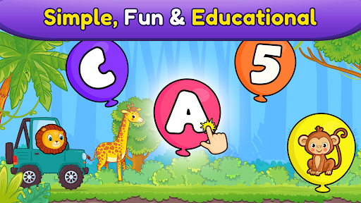 Balloon Pop Kids Learning Game - Tangkapan Layar 6