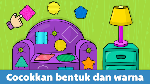 Belajar Bentuk dan Warna Bayi - Tangkapan Layar 6