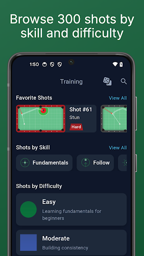 Bullseye Billiards - Tangkapan Layar 3