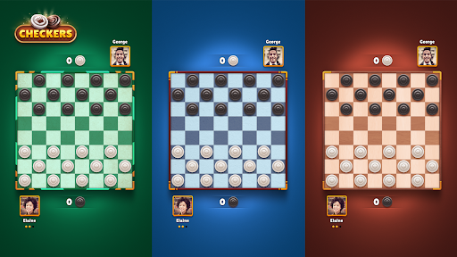 Checkers Clash: Papan Dam - Tangkapan Layar 6