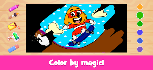 Coloring Book Games & Drawing - Tangkapan Layar 4