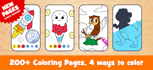 Coloring Book Games & Drawing - Tangkapan Layar 7