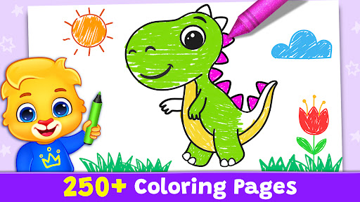 Coloring Games: Color & Paint - Tangkapan Layar 1