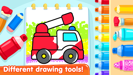 Coloring games for kids age 5 - Tangkapan Layar 6