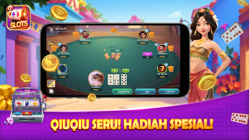 Conquer QiuQiu & Poker & Slots - Tangkapan Layar 1
