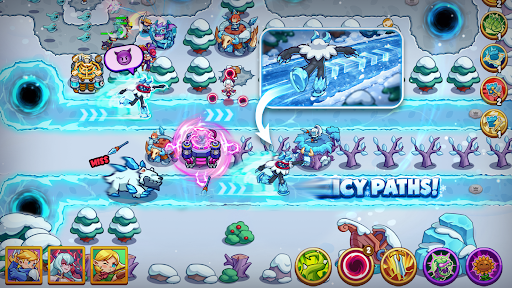 Epic King Heroes: Premium TD - Tangkapan Layar 2