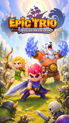 Epic Trio: Roguelike Clash - Tangkapan Layar 1