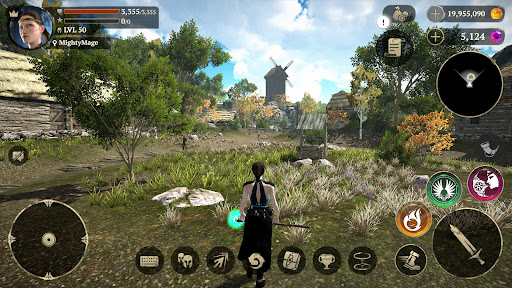 Evil Lands: MMORPG Petualangan - Tangkapan Layar 1