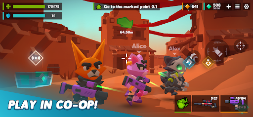 Feral Frontier Co-op Roguelike - Tangkapan Layar 2