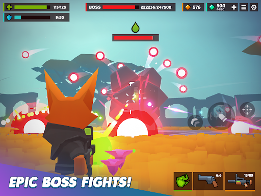Feral Frontier Co-op Roguelike - Tangkapan Layar 8