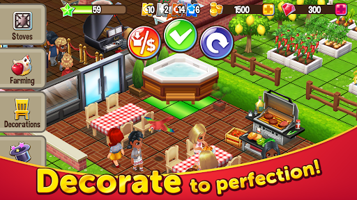 Food Street - Restaurant Game - Tangkapan Layar 3