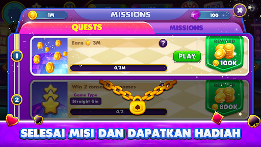 Gin Rummy - Remi Online - Tangkapan Layar 6
