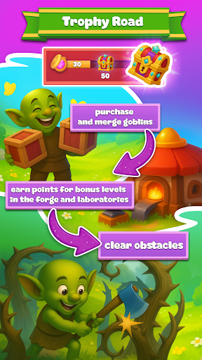 Goblin Miner: Idle Merger - Tangkapan Layar 5