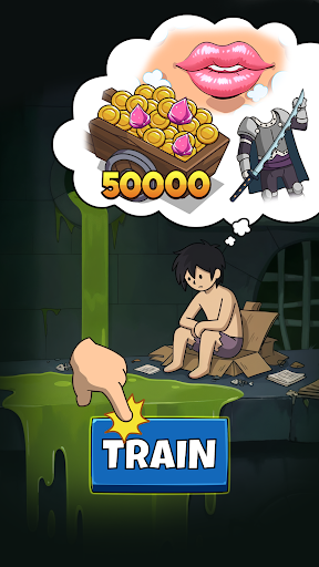 Hero Hero Clicker - Idle RPG - Tangkapan Layar 1