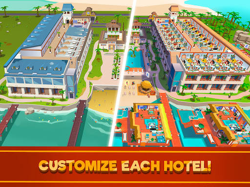 Hotel Empire Tycoon－Idle Game - Tangkapan Layar 8