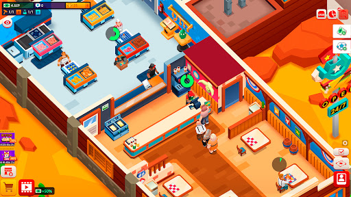 Idle Burger Empire Tycoon—Game - Tangkapan Layar 7