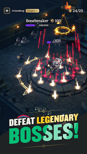Idle Dungeon Raiders - AFK RPG - Tangkapan Layar 3