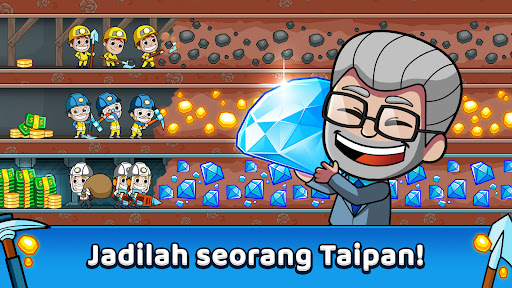 Idle Miner Tycoon: Gold & Cash - Tangkapan Layar 3