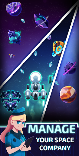 Idle Planet Miner - Tangkapan Layar 8