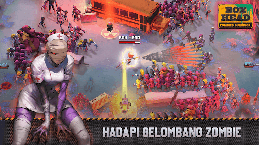 Kepala Kotak: Roguelike - Tangkapan Layar 1