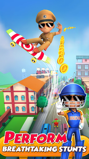 Little Singham Super Skater - Tangkapan Layar 4