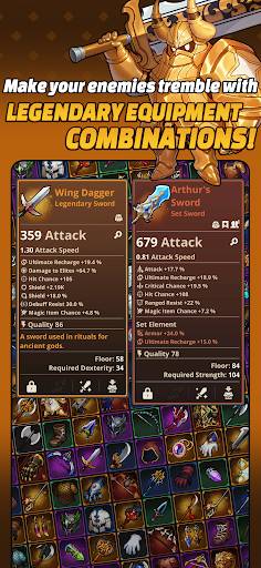 Loop Dungeon: Idle RPG - Tangkapan Layar 4