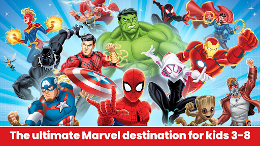 Marvel HQ: Kids Super Hero Fun - Tangkapan Layar 1