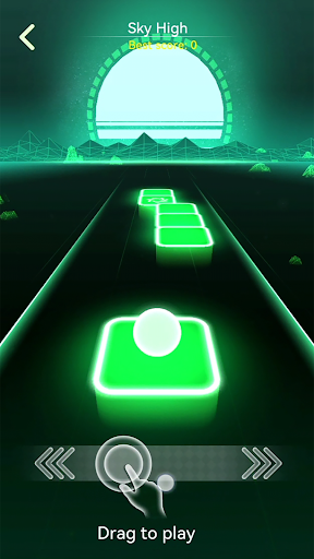 Music Ballz Hop: Rhythm Game - Tangkapan Layar 1