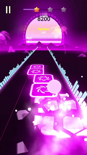 Music Ballz Hop: Rhythm Game - Tangkapan Layar 3