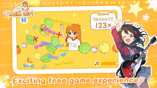 Music Girls: Duet Rhythm Game - Tangkapan Layar 6
