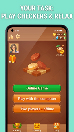 Permainan Dam Online & Offline - Tangkapan Layar 5