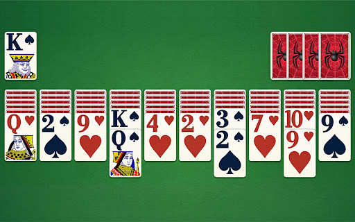 Permainan Solitaire Laba-Laba - Tangkapan Layar 7