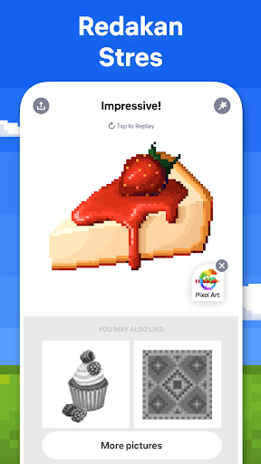 Pixel Art - Warna Sesuai Angka - Tangkapan Layar 8