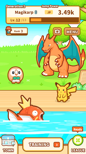 Pokémon: Magikarp Jump - Tangkapan Layar 5
