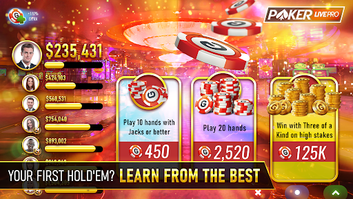 Poker Texas Holdem Live Pro - Tangkapan Layar 7
