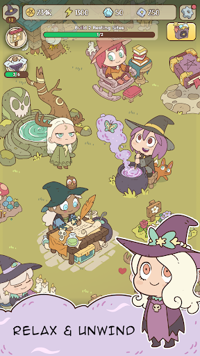 Potions & Spells: Idle Witches - Tangkapan Layar 4