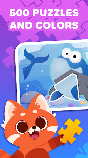 Puzzle Coloring Book for Kids - Tangkapan Layar 1