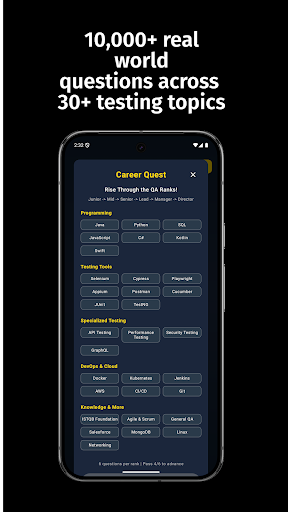 QA Quest: Software Test Quiz - Tangkapan Layar 2