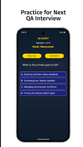 QA Quest: Software Test Quiz - Tangkapan Layar 3