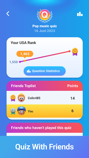 QuizDuel! Quiz & Trivia Game - Tangkapan Layar 5
