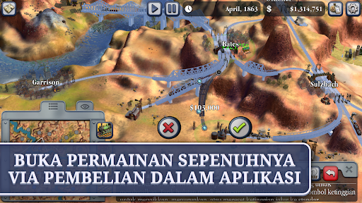 Sid Meier's Railroads! - Tangkapan Layar 2