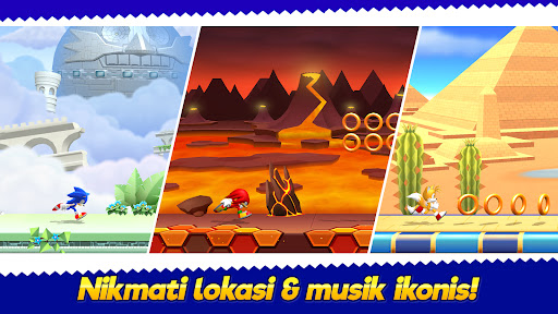 Sonic Runners Adventure game - Tangkapan Layar 2