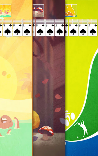 Spider Solitaire - Tangkapan Layar 6