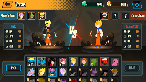 Stickman Dragon Fight - Tangkapan Layar 5