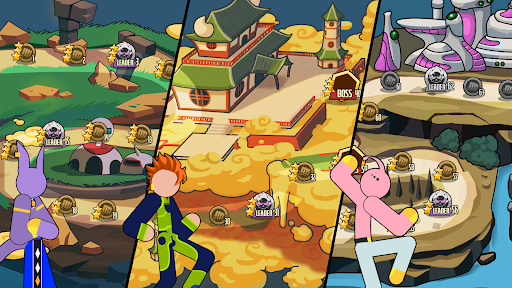 Stickman Dragon Fight - Tangkapan Layar 6