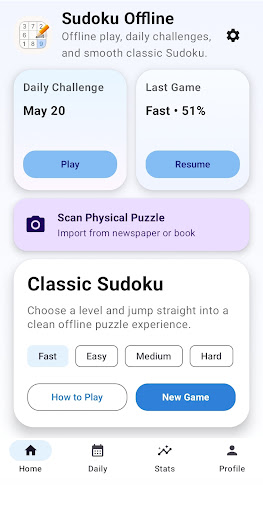 Sudoku: Classic Offline Game - Tangkapan Layar 3