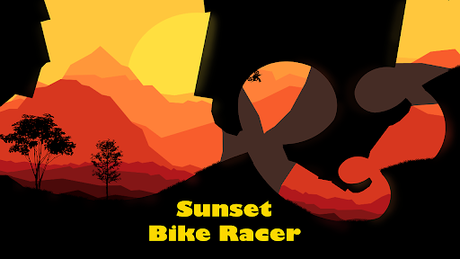 Sunset Bike Racer - Motocross - Tangkapan Layar 1