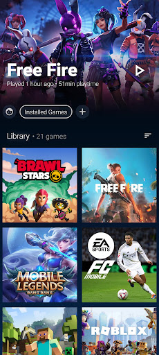 The Arcade · Game Hub Launcher - Tangkapan Layar 1